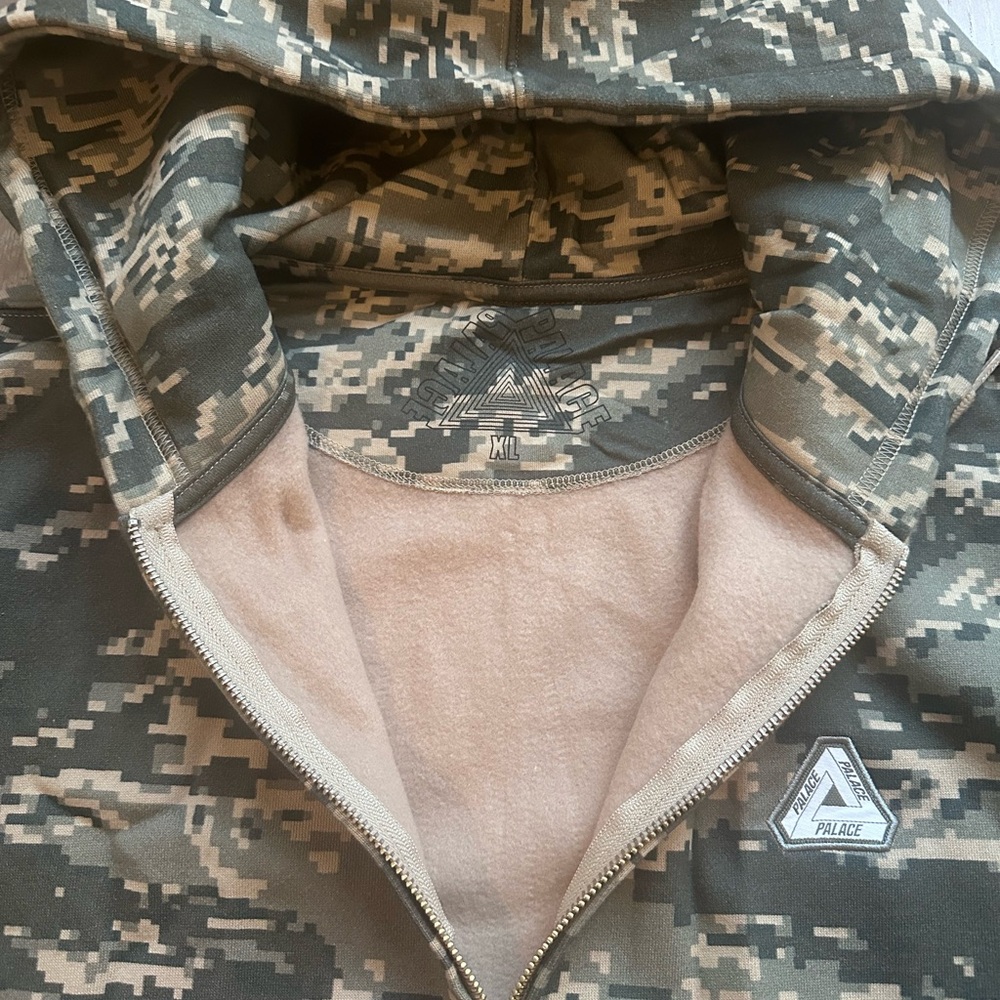 Palace Camo Zip Up Hoodie - Picture 4 of 4